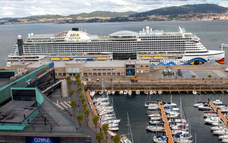AIDAperla in Vigo