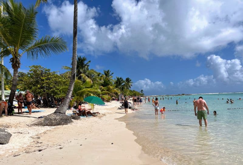Am Strand von Sainte-Anne