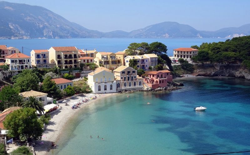 Assos ist einer der schönsten Orte auf der Insel