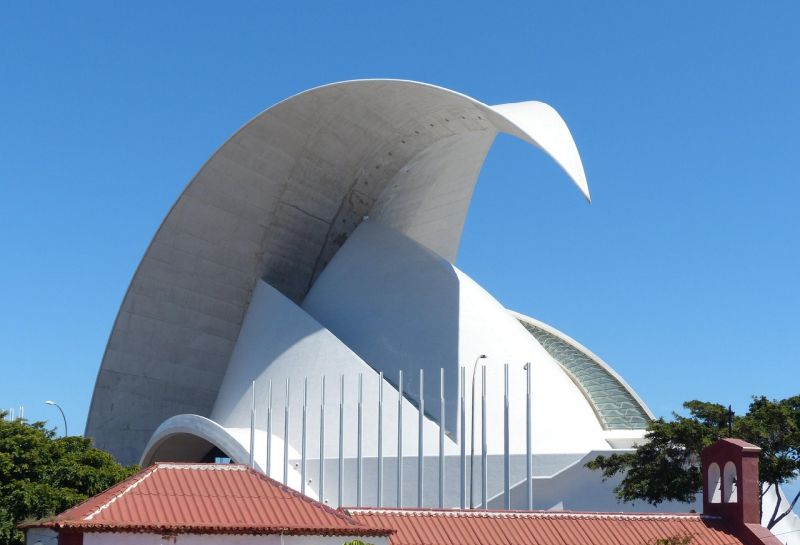Auditorio de Tenerife in der Hauptstadt Santa Cruz