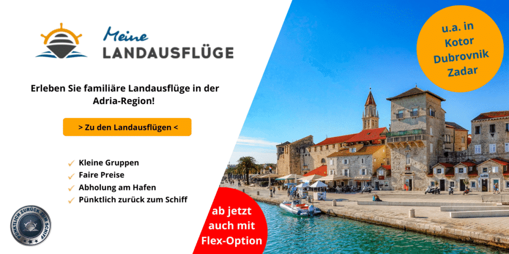 Landausflüge in der Adria