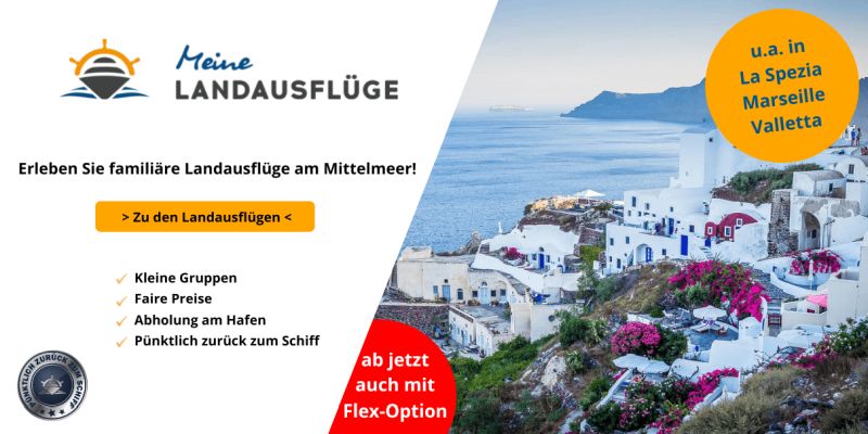 Landausflüge im Mittelmeer buchen