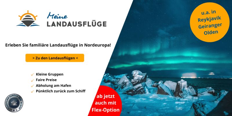 Landausflüge Norwegen buchen