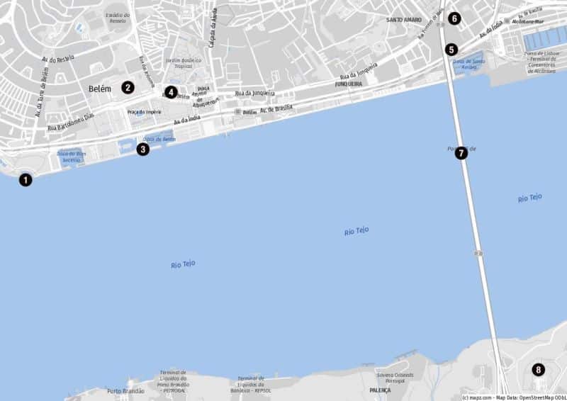 Belem und die Ponte 25 de Abril