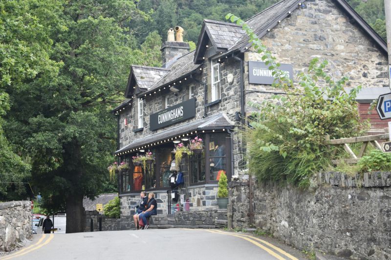 Betws-y-Coed im Snowdonia Nationalpark