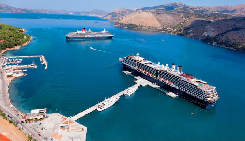 Argostoli Cruise Terminal auf Kefalonia