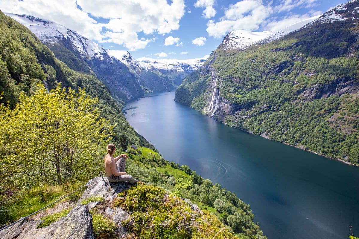 Hellesylt Landausflüge Geirangerfjord