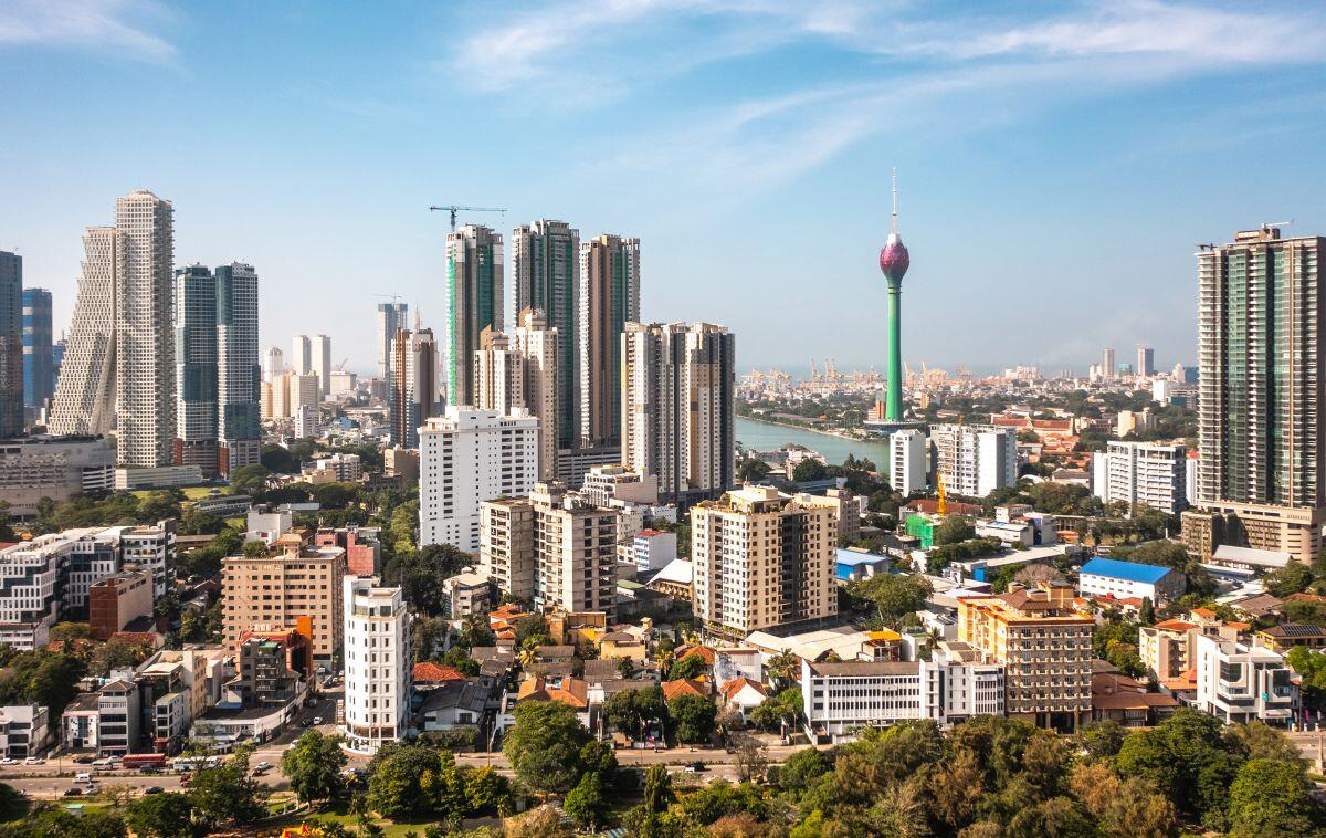 Blick über Colombo