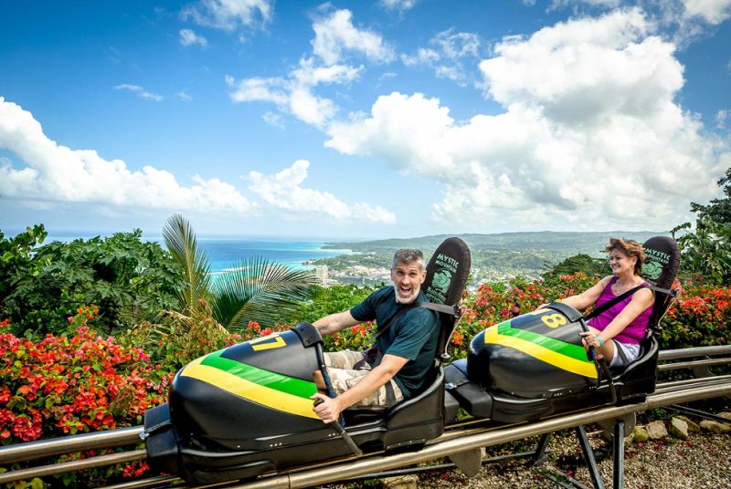 Bobsled in Ocho Rios