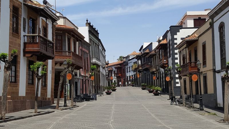 Calle Real de la Plaza in Teror auf Gran Canaria