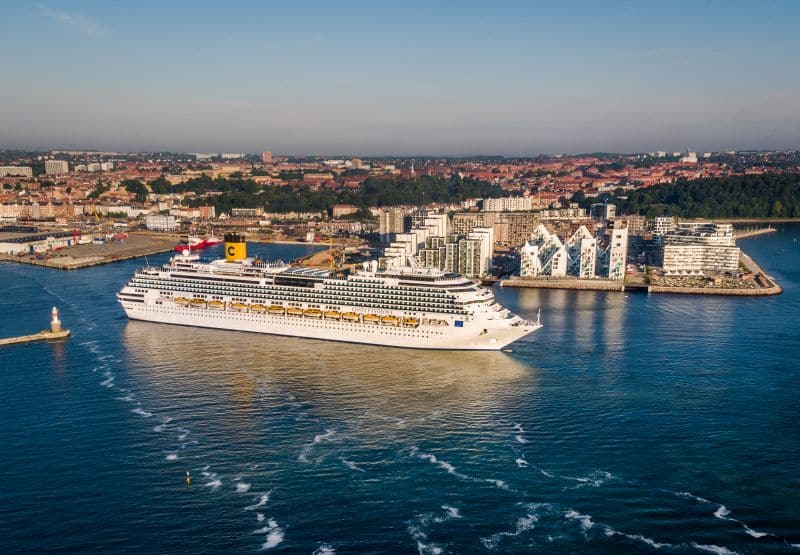 Costa Favolosa in Aarhus