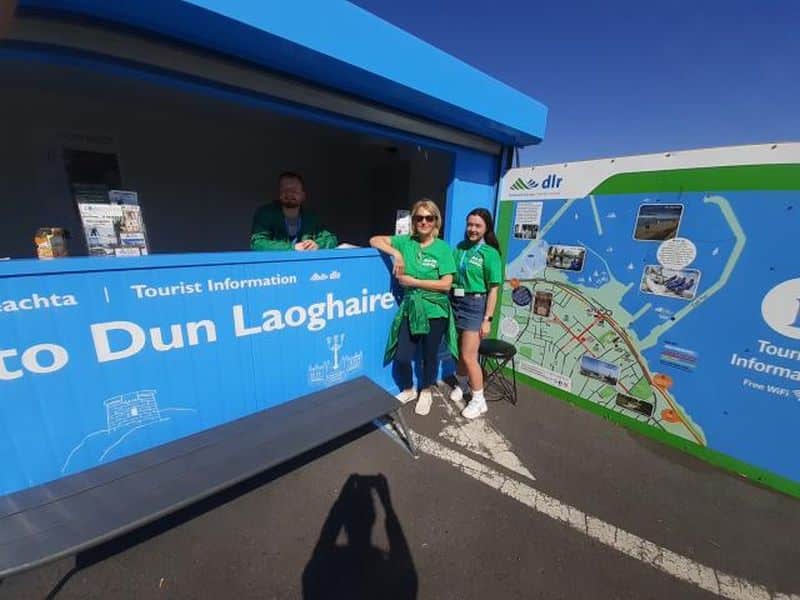 Cruise Kiosk am Tenderpier in Dún Laoghaire