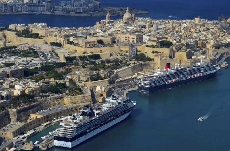 Das Valletta Cruise Terminal liegt sehr zentral
