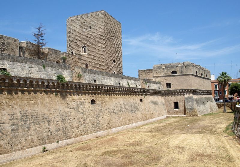 Das mächtige Castello Svevo di Bari