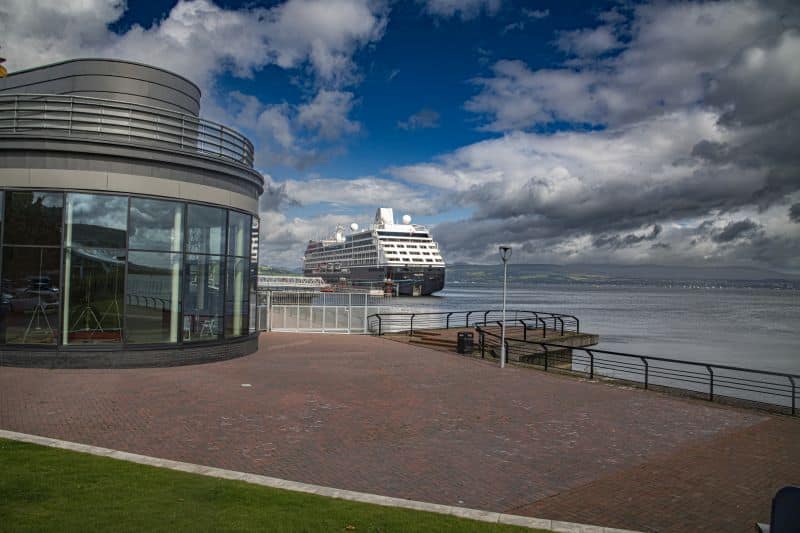 Das neue Ocean Terminal in Greenock