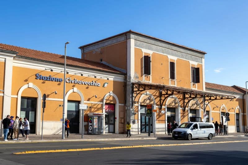 Civitavecchia train station