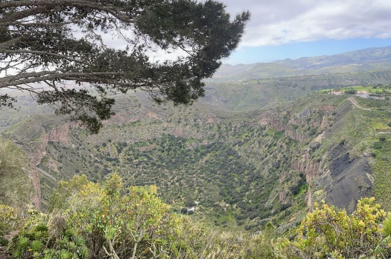 Der Bandama Krater auf Gran Canaria
