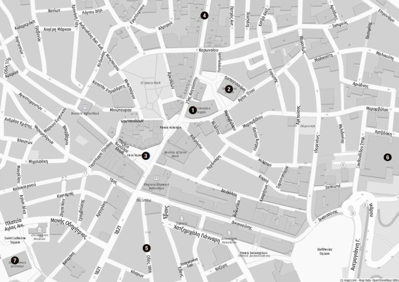 Die Altstadt von Heraklion