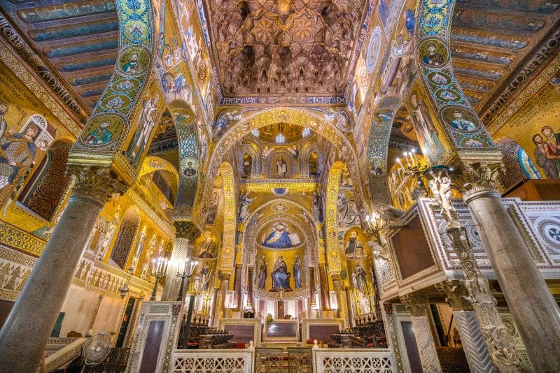 Die Capella Palatina im Palazzo Reale