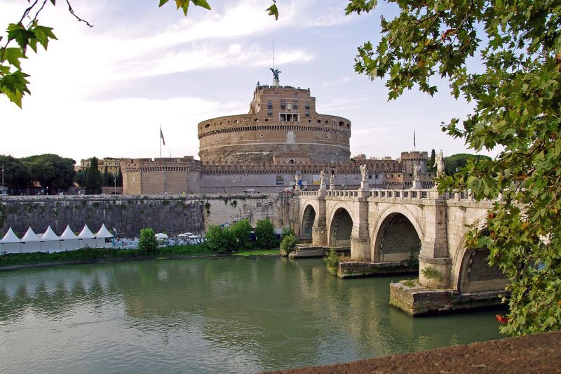 Die Engelsburg am Tiber
