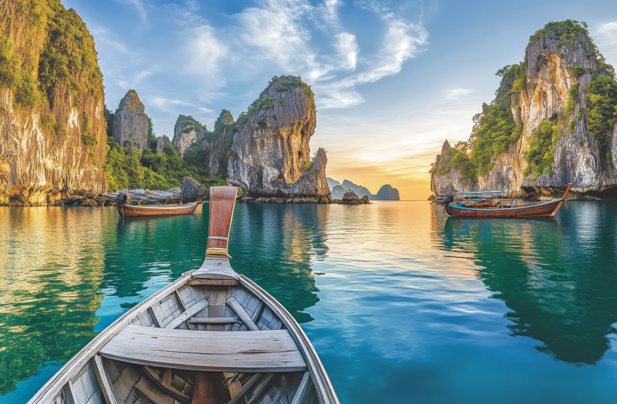 Die Halong-Bucht in Vietnam
