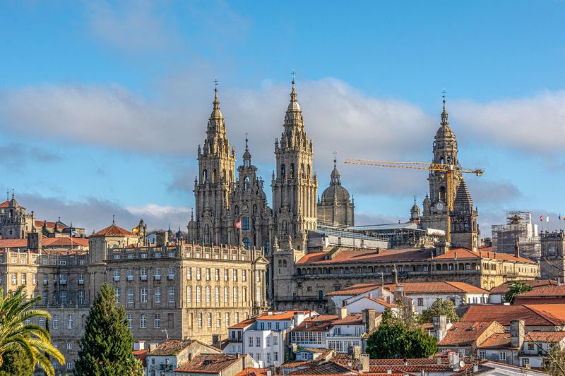 Die Kathedrale von Santiago de Compostela