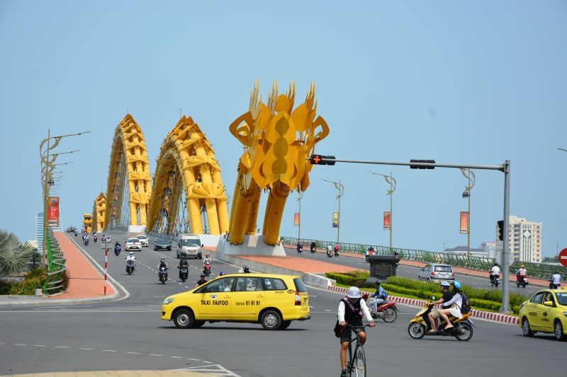 Dragon Bridge in Da Nang