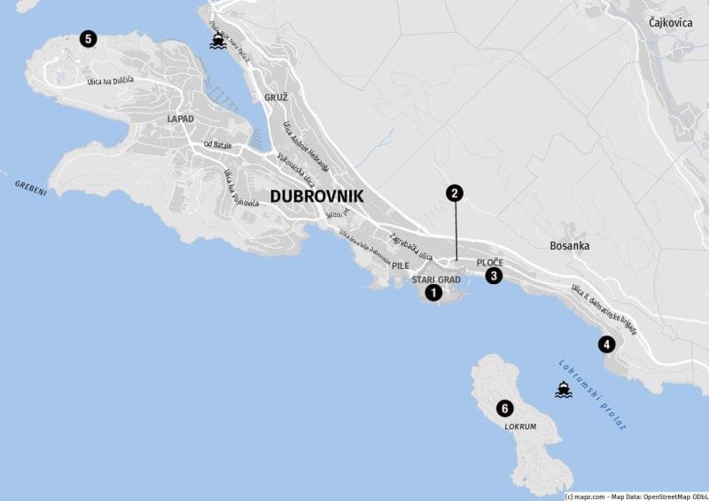 Dubrovnik auf eigene Faust