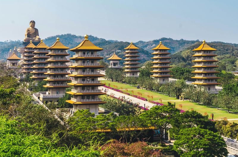 Das Fo Guang Shan Buddha Museum ist ein Topziel für Landausflüge in Kaoshiung