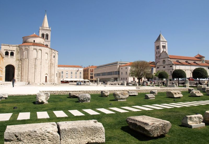 Forum Romanum von Zadar