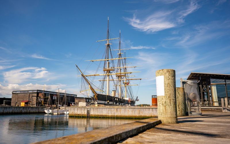 Fregatte Jylland in Ebeltoft