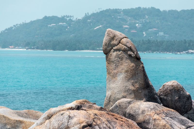 Hin Ta und Hin Yai Felsen auf Koh Samui