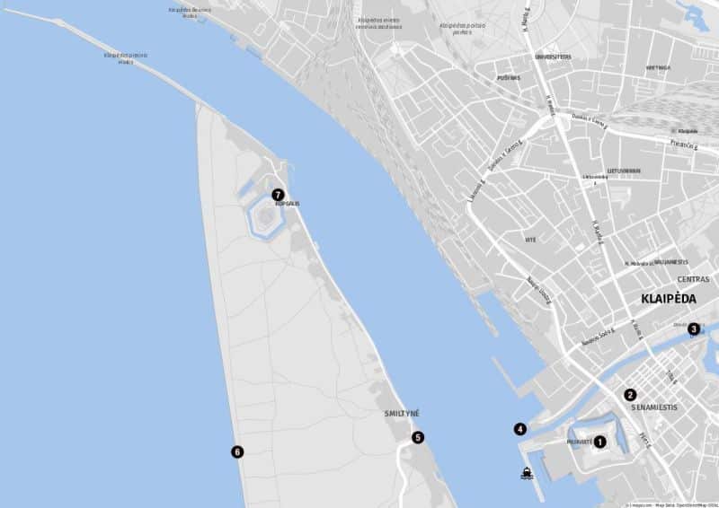 Klaipeda auf eigene Faust