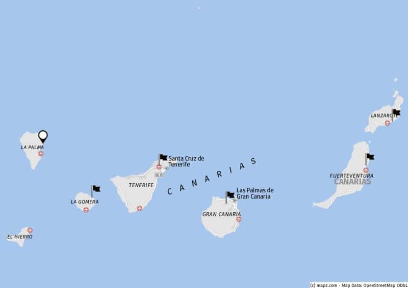 Landausflüge auf La Palma auf eigene Faust