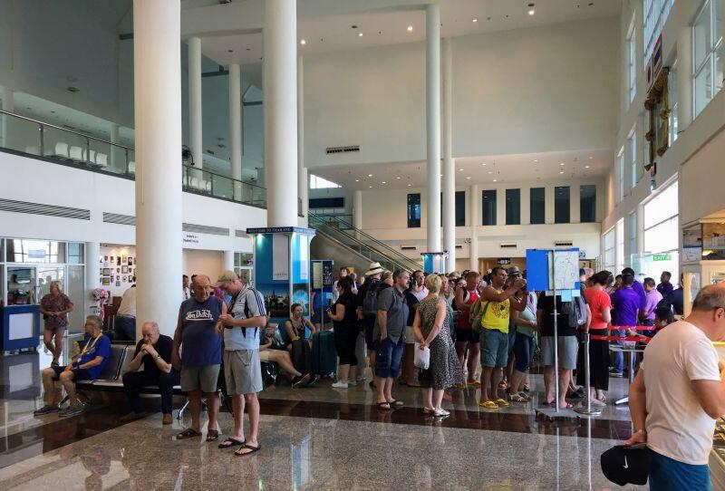 Betrieb im Laem Chabang Cruise Terminal
