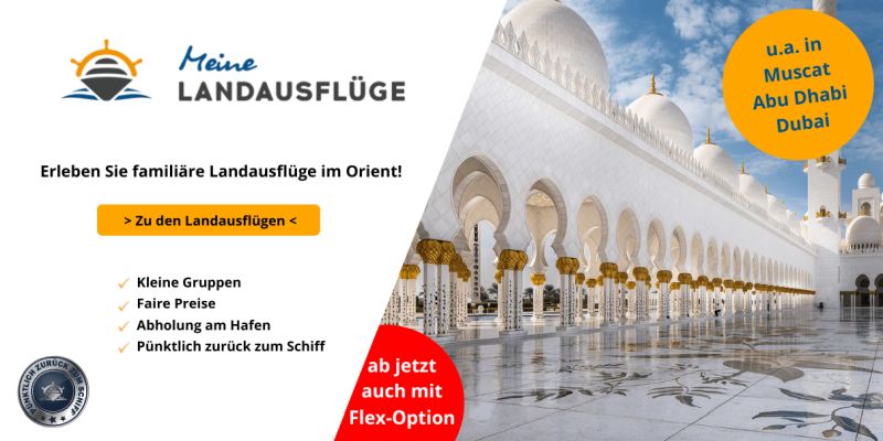 Landausflüge im Orient buchen