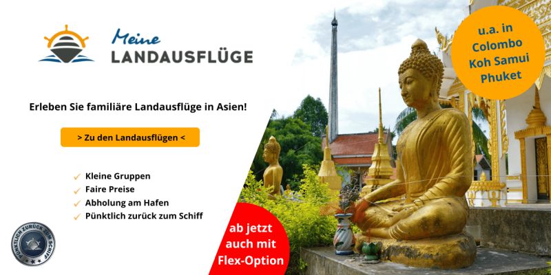Landausflüge in Asien buchen