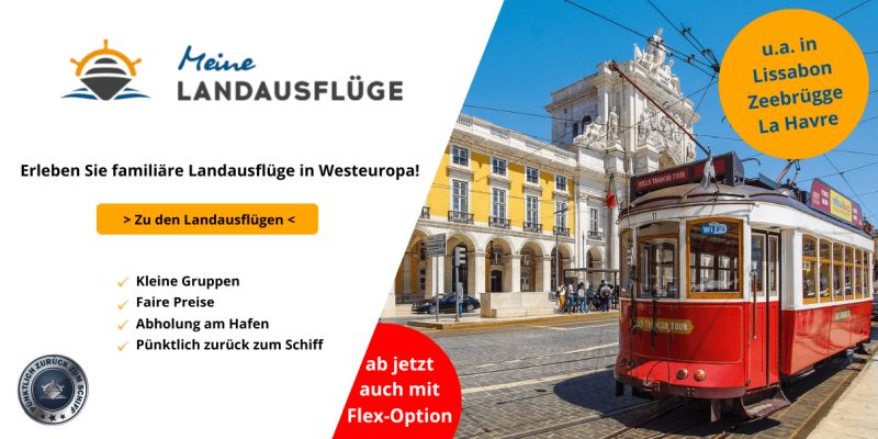 Landausflüge in Westeuropa