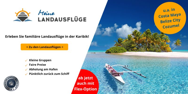 Landausflüge in der Karibik buchen