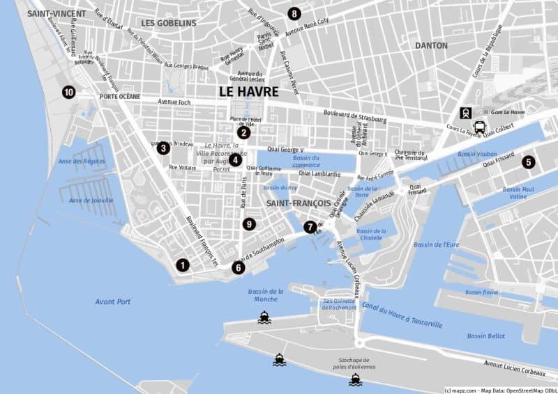 Le Havre auf eigene Faust