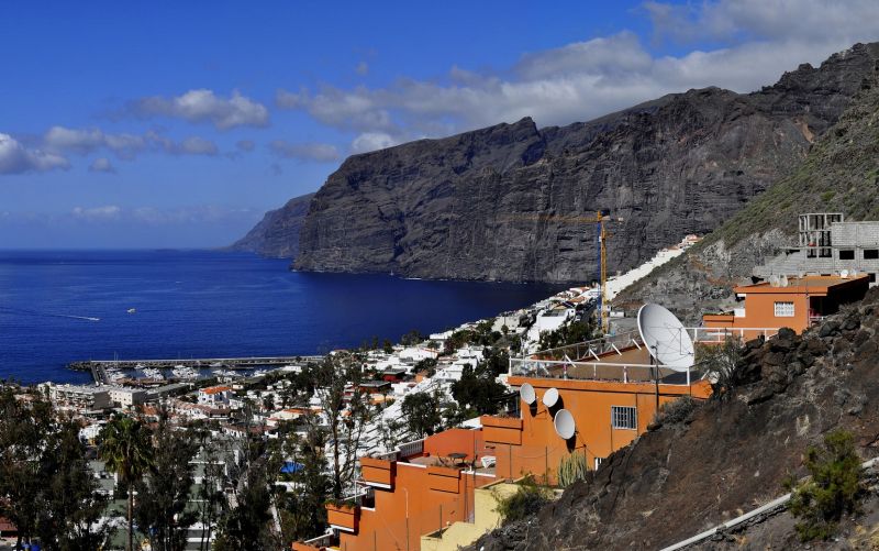 Die Steilküste von Los Gigantes auf Teneriffa