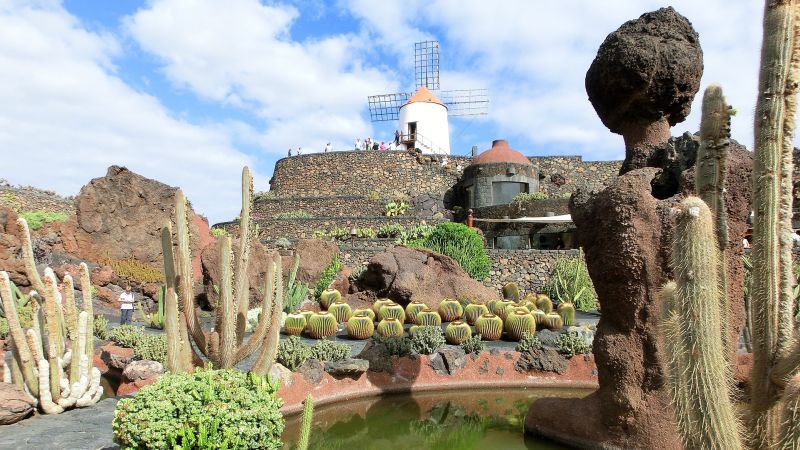 Manriques Kaktusgarten auf Lanzarote