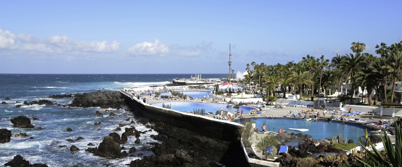 Meerwasserschwimmbad Lago Martiánez in Puerto de la Cruz