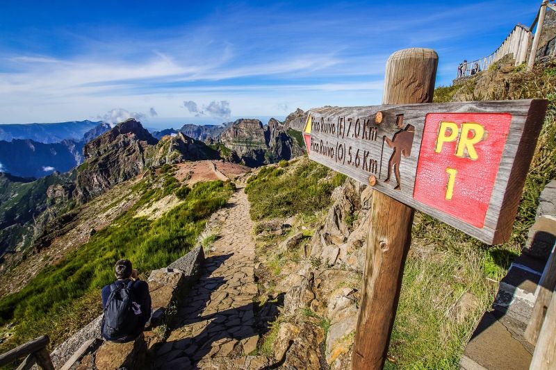 PR 1 Vereda do Areeiro auf Madeira auf eigene Faust