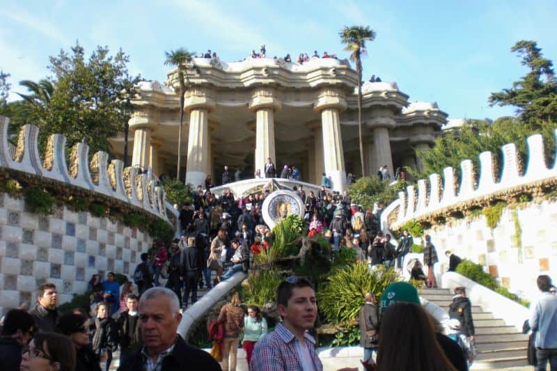 Den Park Güell in Barcelona auf eigene Faust besuchen