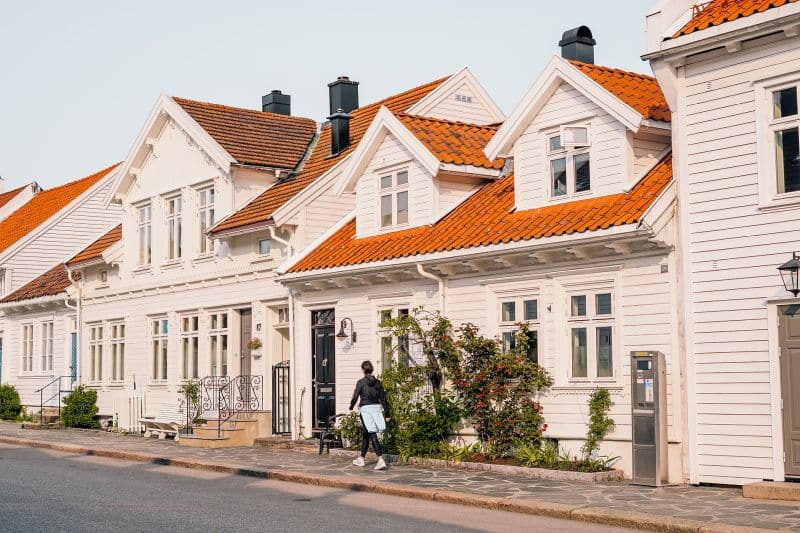 Historischen Viertel Posebyen