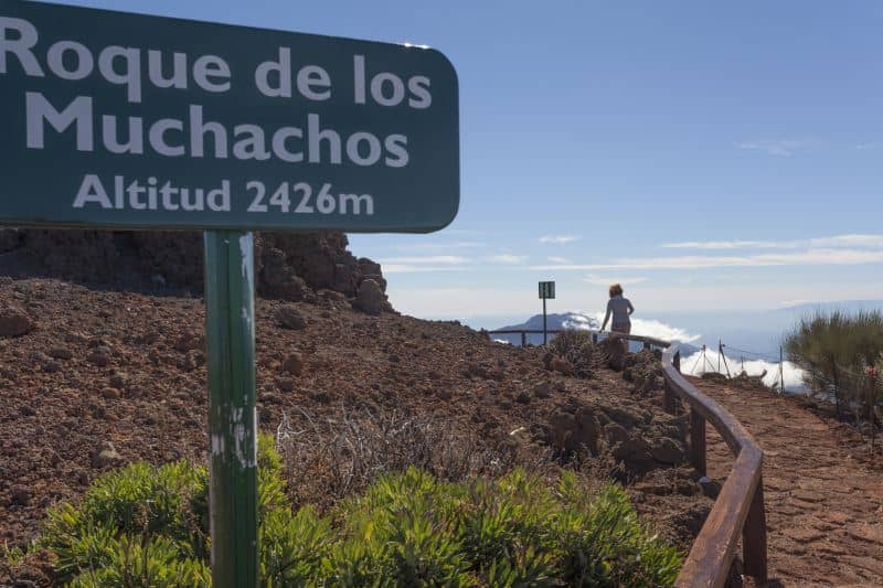 Wandern auf dem Roque de los Muchachos