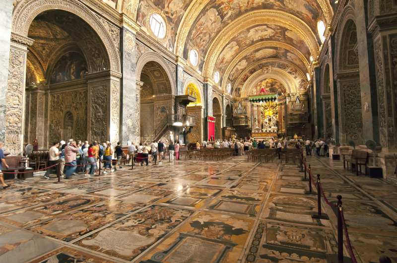 Die St. John’s Co-Cathedral in Valletta (Malta) auf eigene Faust besuchen