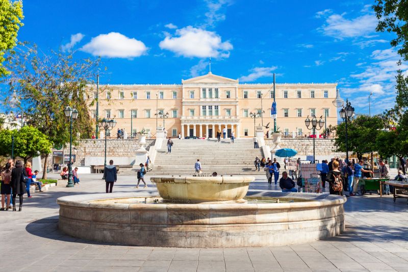 Landausflüge in Piräus (Athen) beginnen am Snytagma-Platz