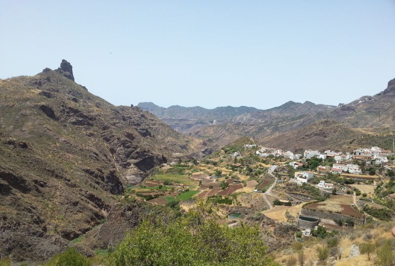 Tejeda und der Roque Nublo auf Gran Canaria